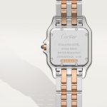 Cartier Panthère de Cartier, Stainless Steel, 18k Rose Gold and Diamonds, 29mm x 37mm W3PN0007 - Image 9