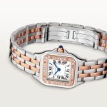 Cartier Panthère de Cartier, Stainless Steel, 18k Rose Gold and Diamonds, 22mm x 30mm W3PN0006 - Image 6